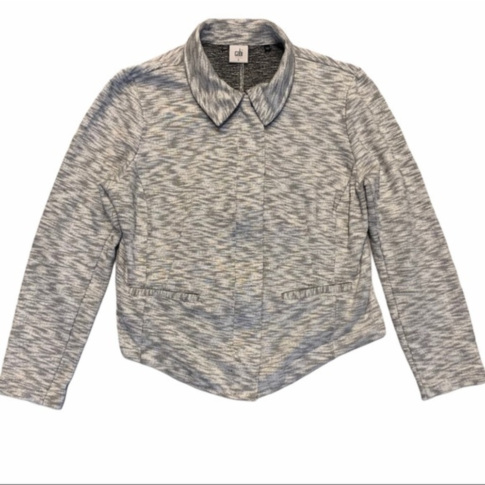 CABI Zipper Blazer Top Size L